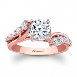 Top Dazzling Breathtaking Rose Gold Engagement Rings Pouted