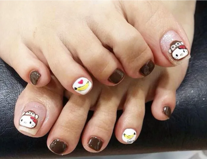 Hottest Disney Toenail Design Ideas