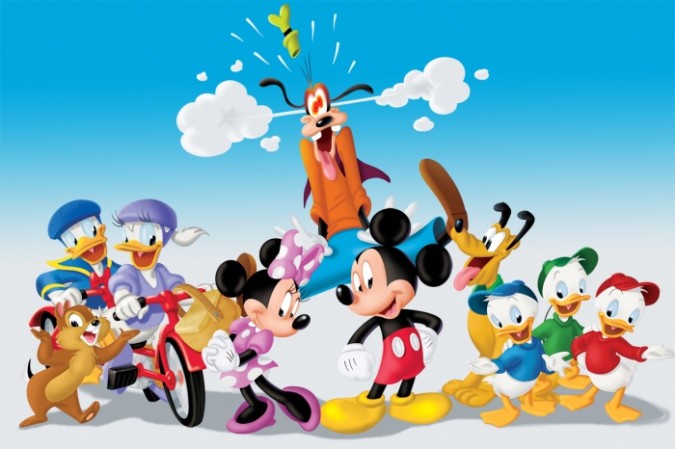 Mickey Mouse Popular Cartoon Character