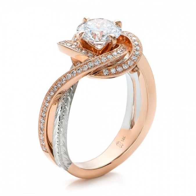 Top 70 Dazzling & Breathtaking Rose Gold Engagement Rings