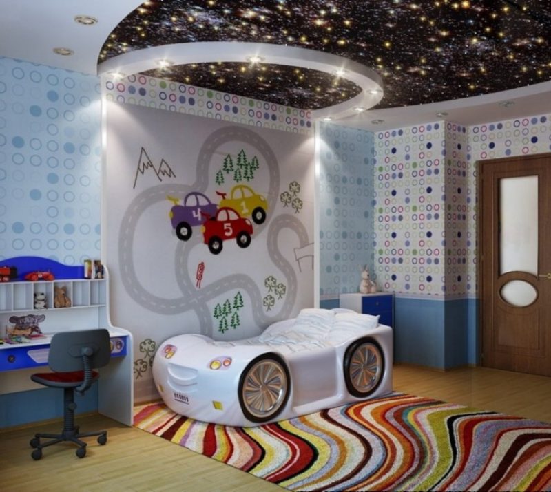 36 Magnificent & Dazzling Ceiling Design Ideas For Kids