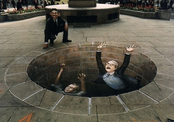 40 Most Fascinating 3d Chalk Art Drawings 