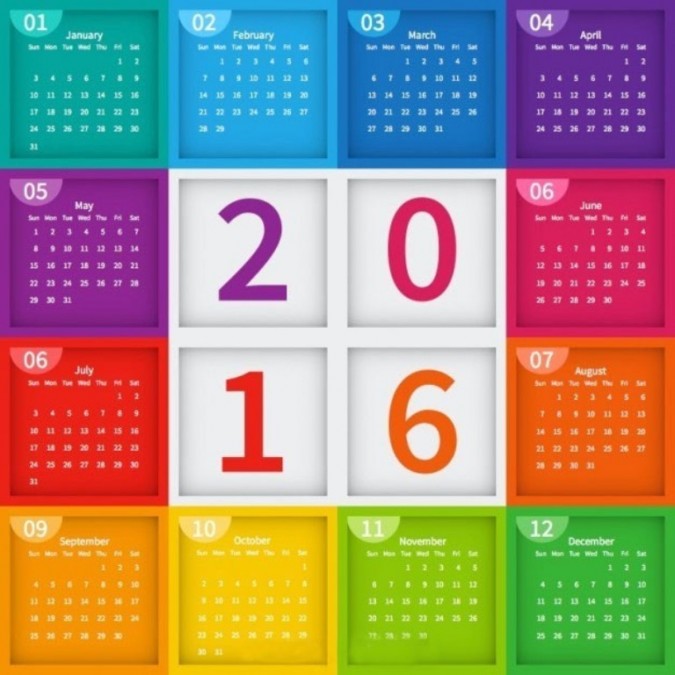 64 Breathtaking 2018 Printable Calendar Templates | Pouted.com