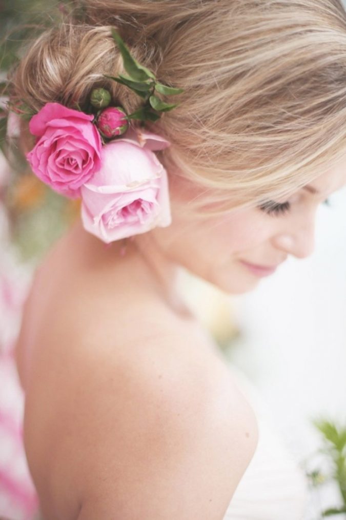 Hairstyles With Flowers