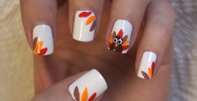 Top 10 Hottest Thanksgiving Nail Art Designs To Try