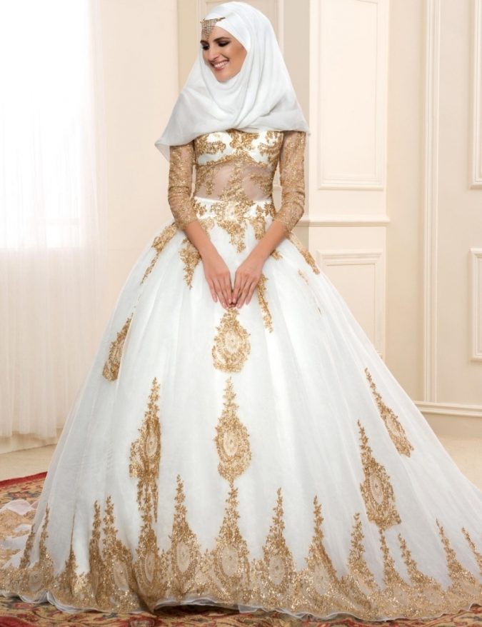 5 Stylish Muslim Wedding Dresses Trends