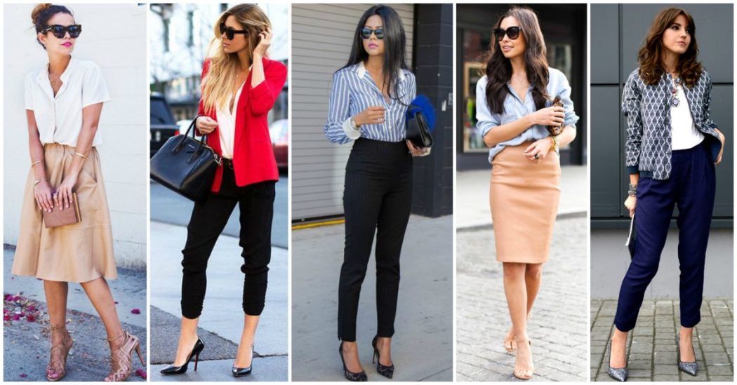 Elegant women's clothes for work