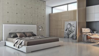bedroom interior design Concrete Walls Trending: 20+ Bedroom Designs to Watch for - 144 Garden Design Ideas