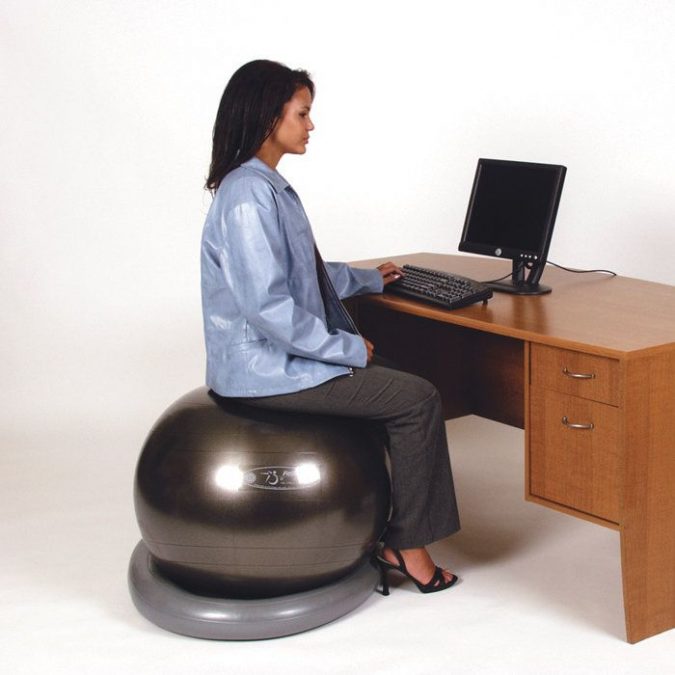 yoga ball office chair