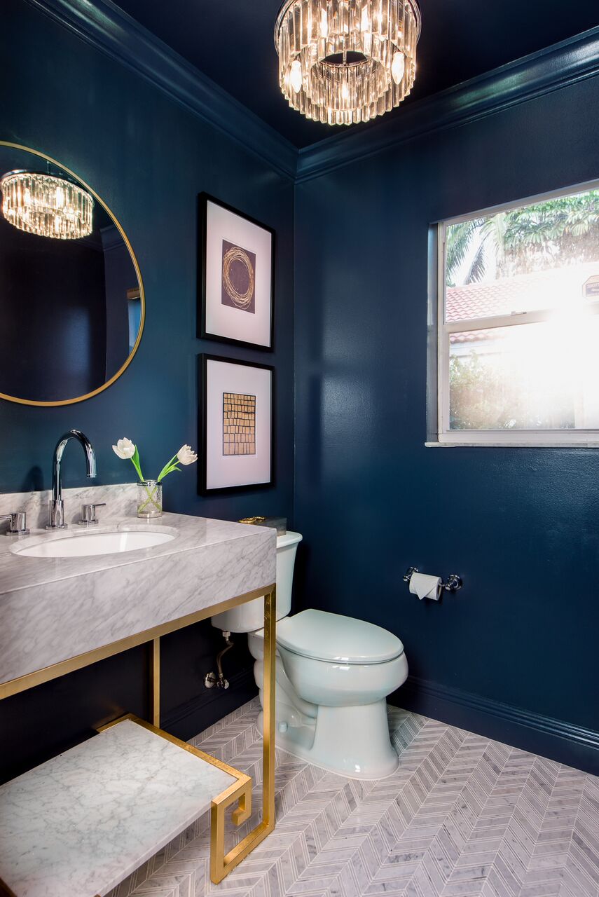 Top 10 Stunning Powder Room Decorating Ideas