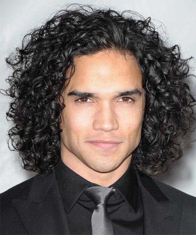 38 Best haircut for black male curly hair for Round Face