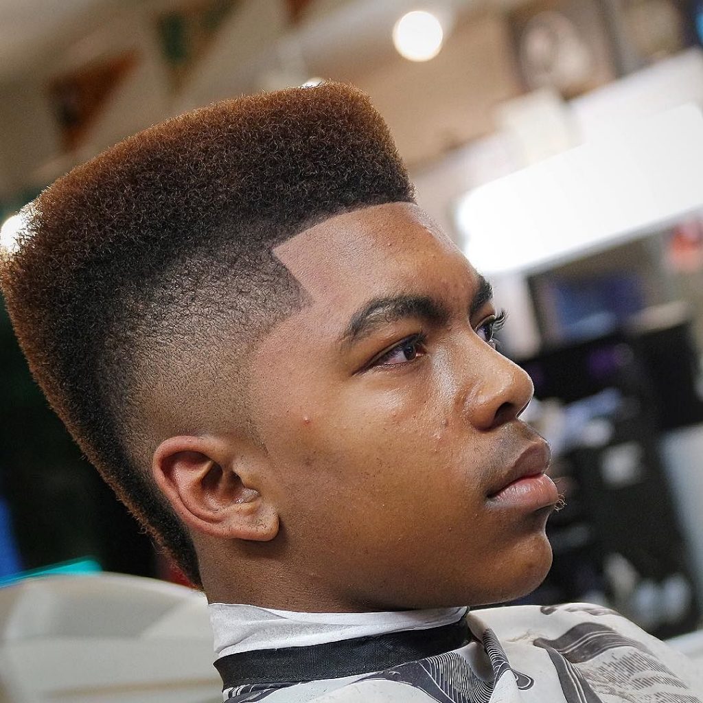 burst fade black boy haircuts