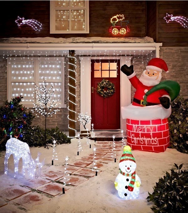 outdoor Christmas decoration 76 91+ Adorable Outdoor Christmas Decoration Ideas - 78