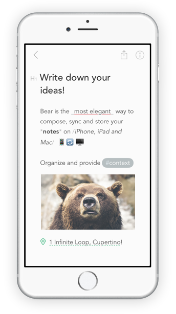 Bear 6 Best Note Management Software Products on Mac - 7
