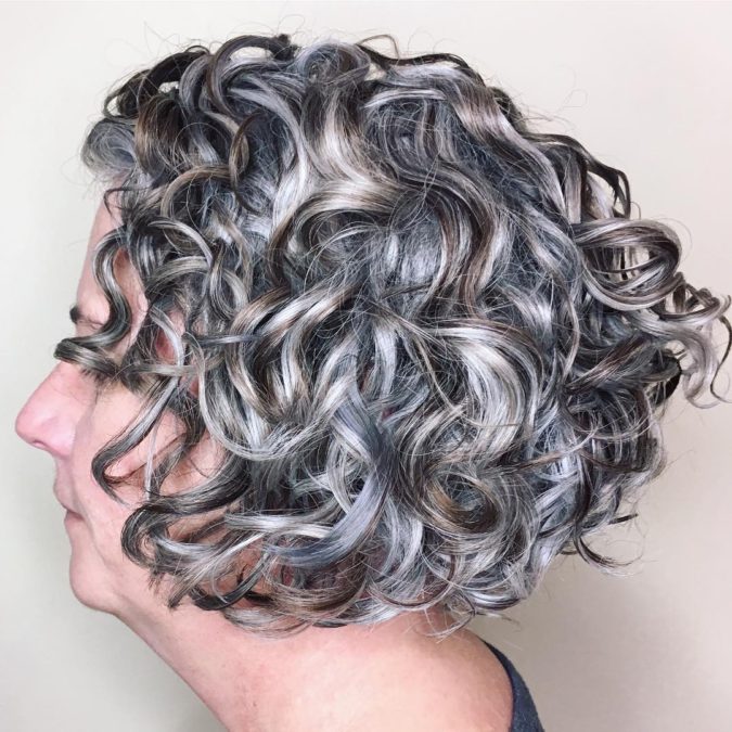 15 Beautiful Gray Hairstyles that Suit All Women Over 50 | Pouted.com