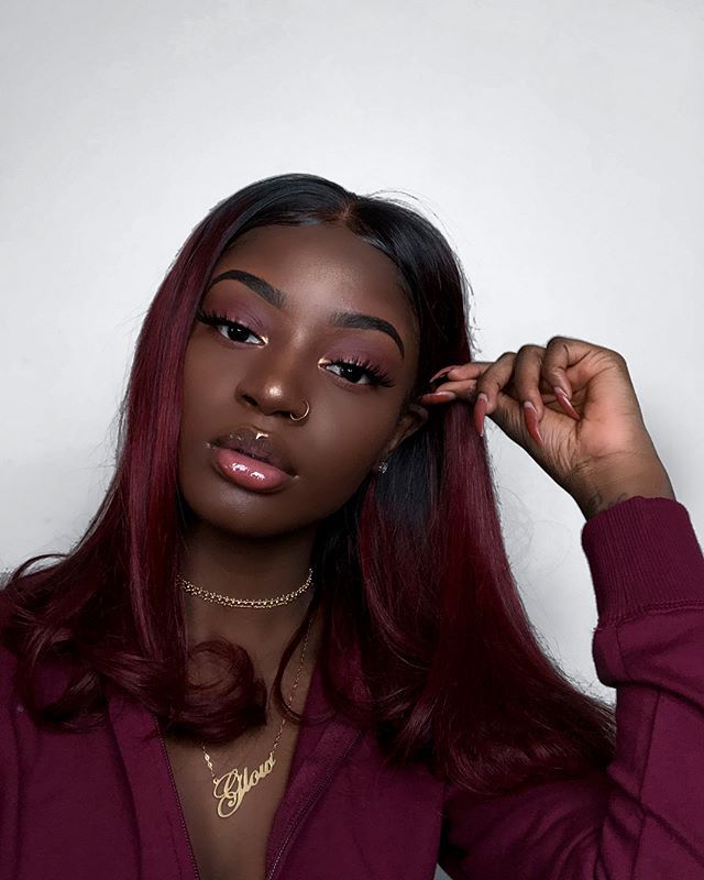 +35 Hottest Hair Color Trends For Dark-Skinned Women