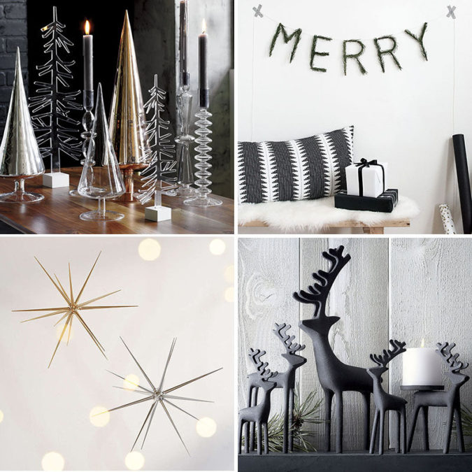 modern theme 1 Give Your Home a New Festive Christmas with +90 Themes & Ideas - 14