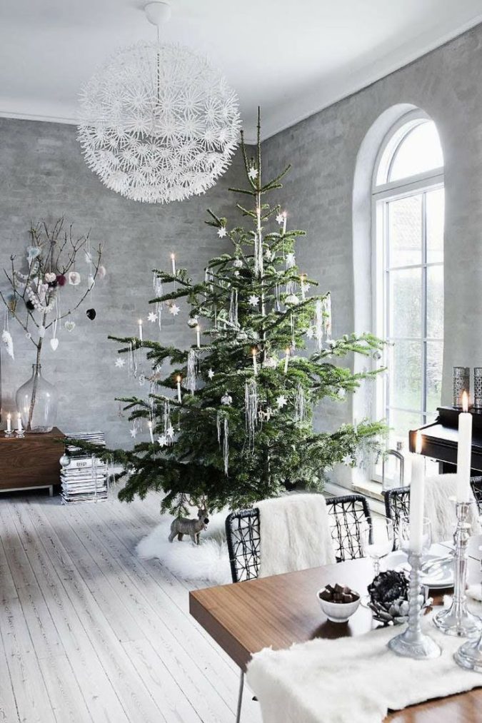 modern theme Give Your Home a New Festive Christmas with +90 Themes & Ideas - 8