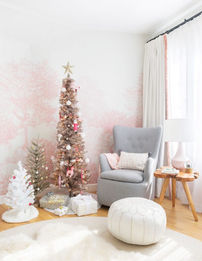 modern theme. 7 Give Your Home a New Festive Christmas with +90 Themes & Ideas - 13