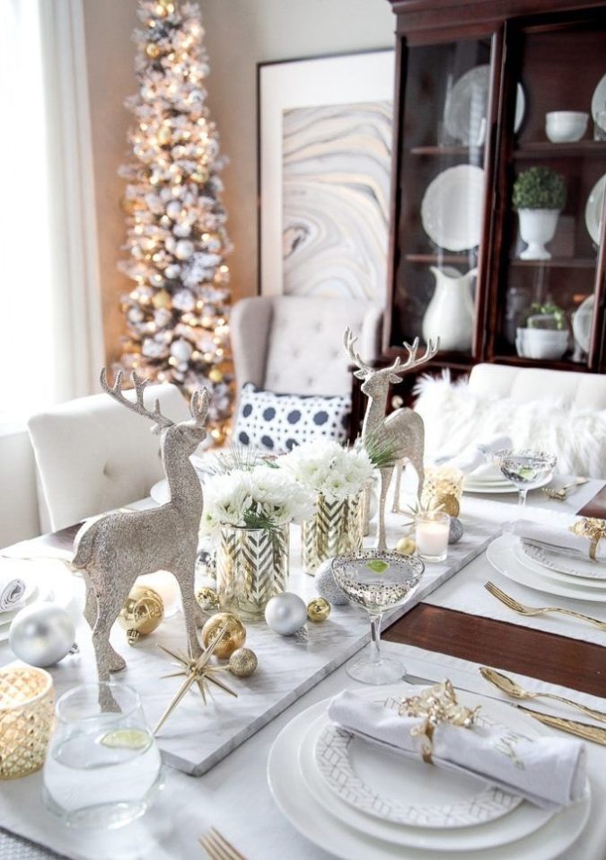 modern theme... Give Your Home a New Festive Christmas with +90 Themes & Ideas - 5