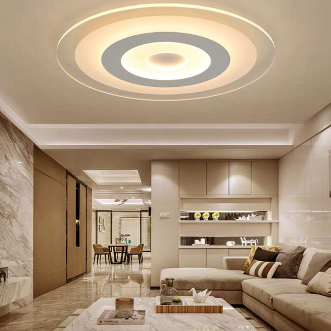 +70 Unique Ceiling Design Ideas For Your Living Room