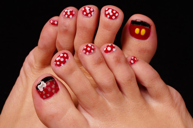 50+ Hottest Disney Toenail Design Ideas