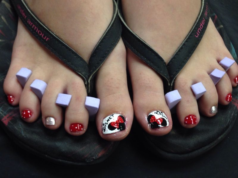 50+ Hottest Disney Toenail Design Ideas