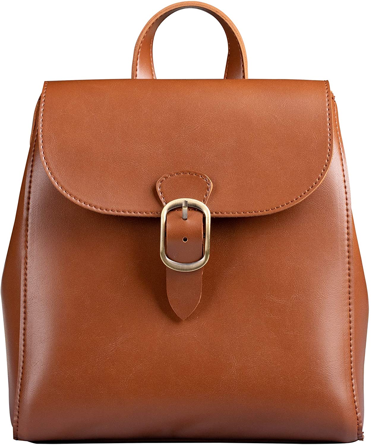 Vegan Faux Leather Daypack. Top 10 Trendy Women's Backpacks for Work That Look Stylish - 5