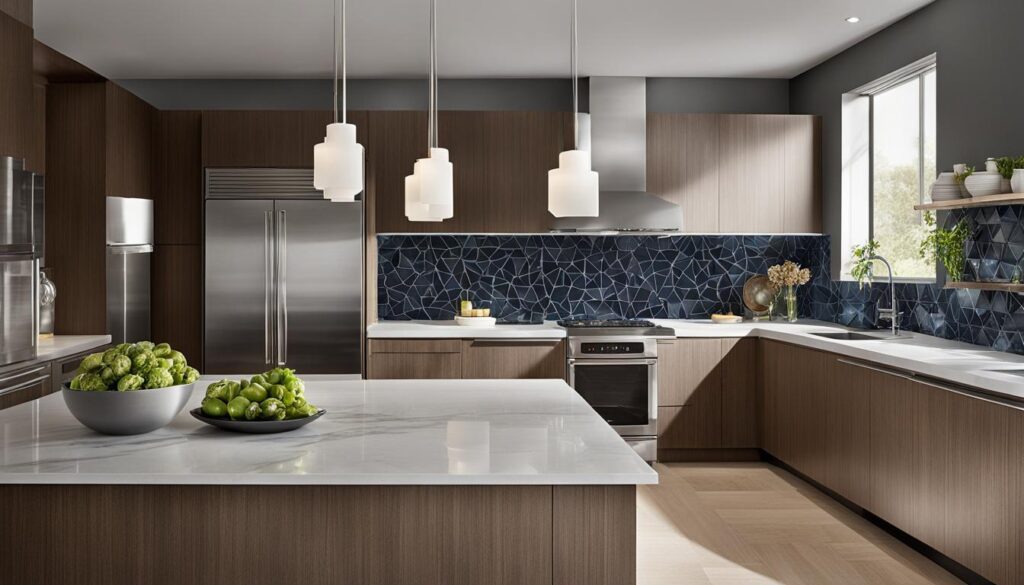 trending backsplash countertop materials