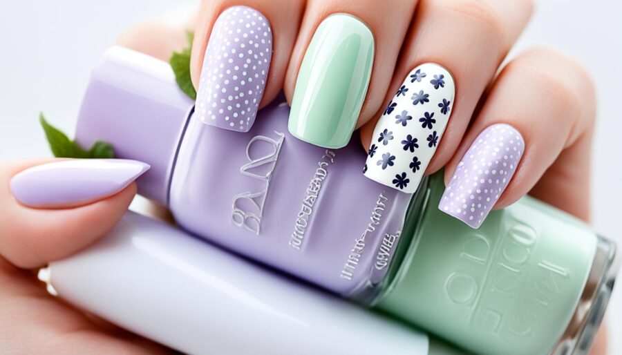 pastel nail trends spring