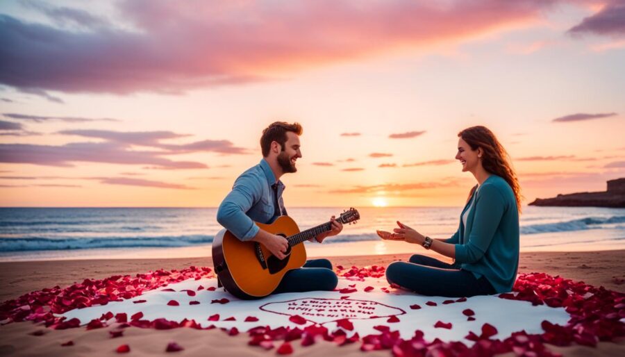 Creative Beach Proposal Ideas