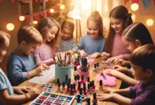 Creative Nail Art Session for Children Nail Art for Kids: 10 Safe and Fun Designs for Little Hands - 137