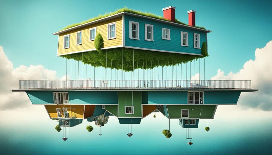 Upside-Down House