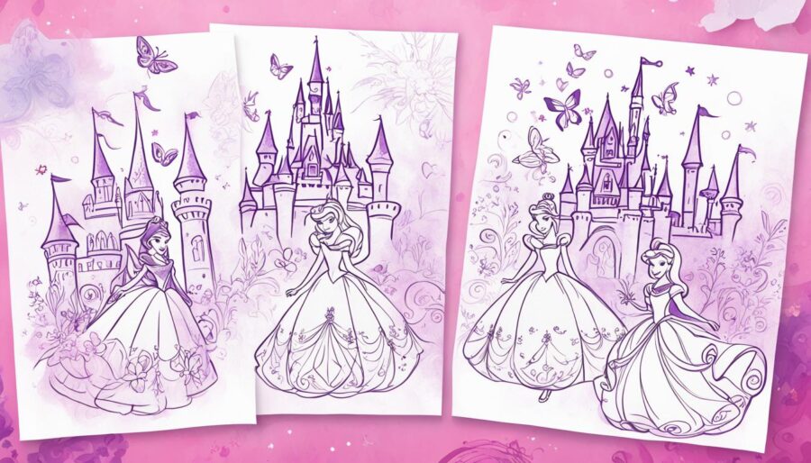 princess sketches