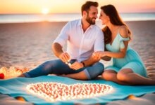 romantic beach proposal ideas