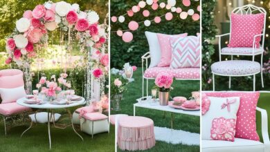 Barbiecore Outdoor Decor Ideas