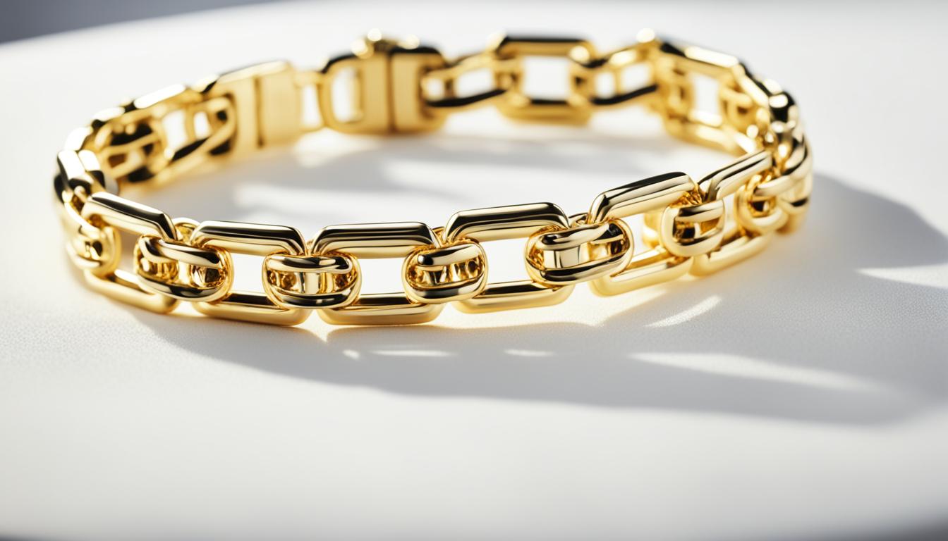Gold Link Bracelet Designs