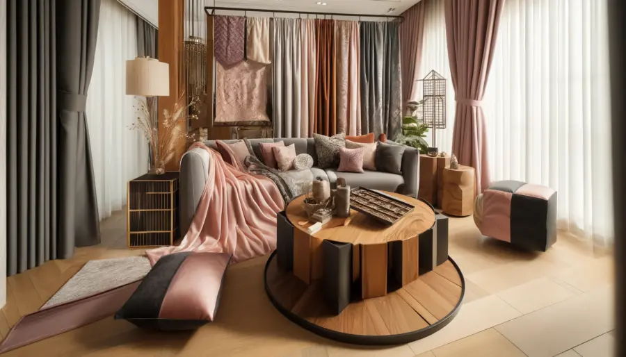 Mix and Match Materials Top 10 Barbiecore Interior Design Trends in 2024 - 5 Barbiecore Interior Design Trends