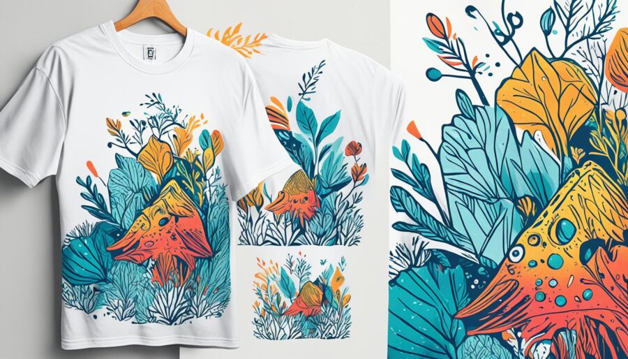 artistic t-shirt illustrations