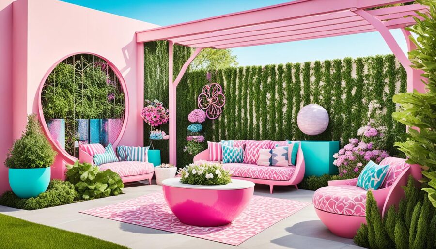 barbiecore planters