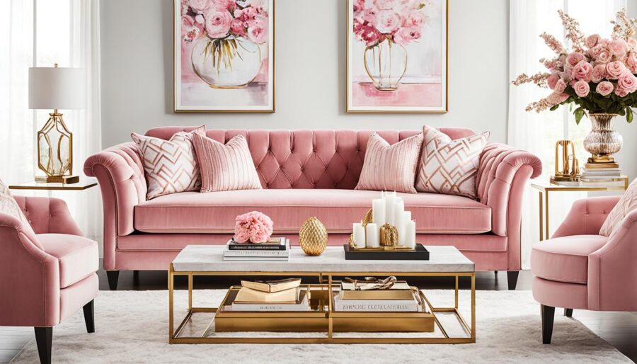 pink interiors