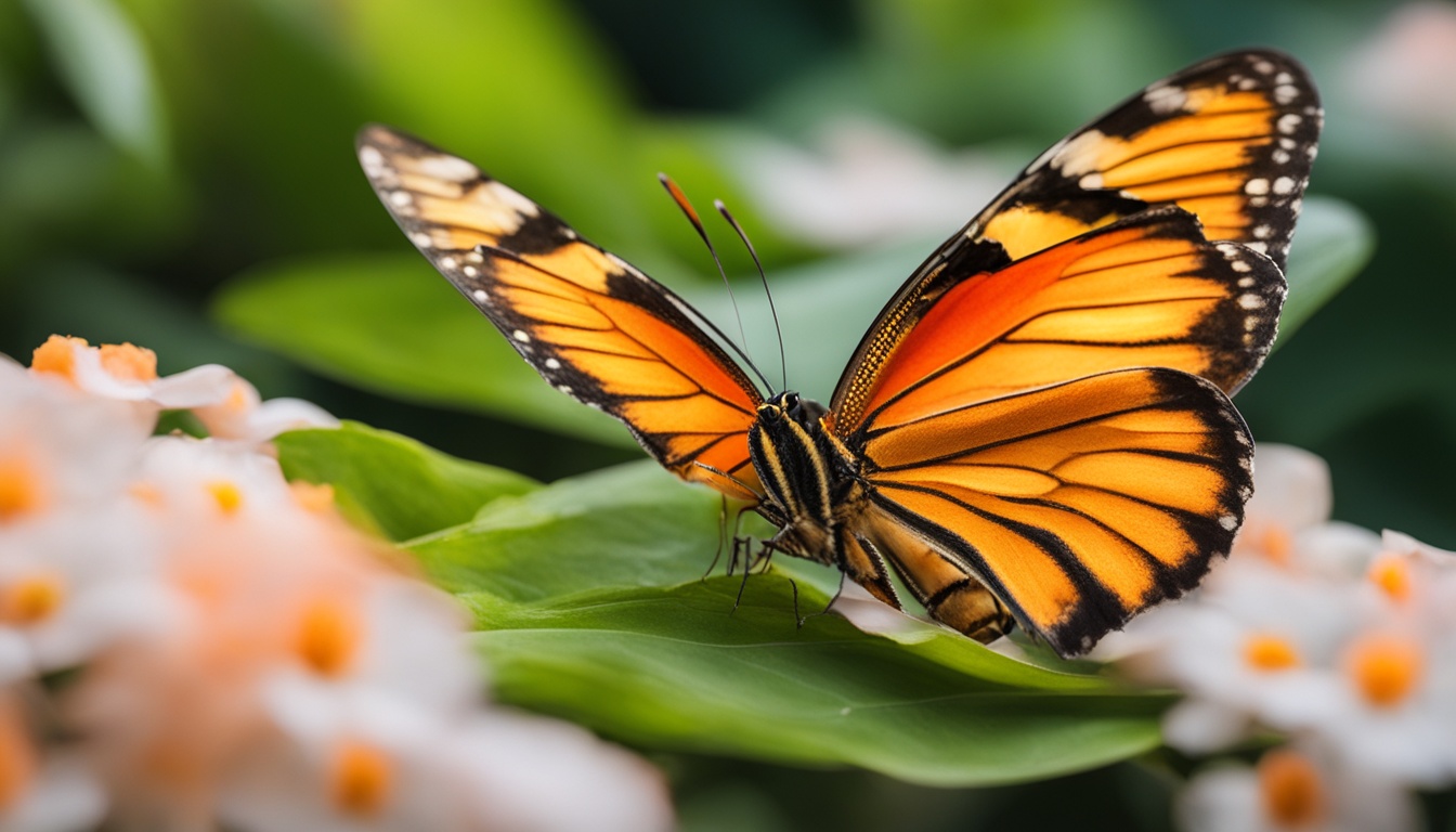 beautiful butterfly drawing