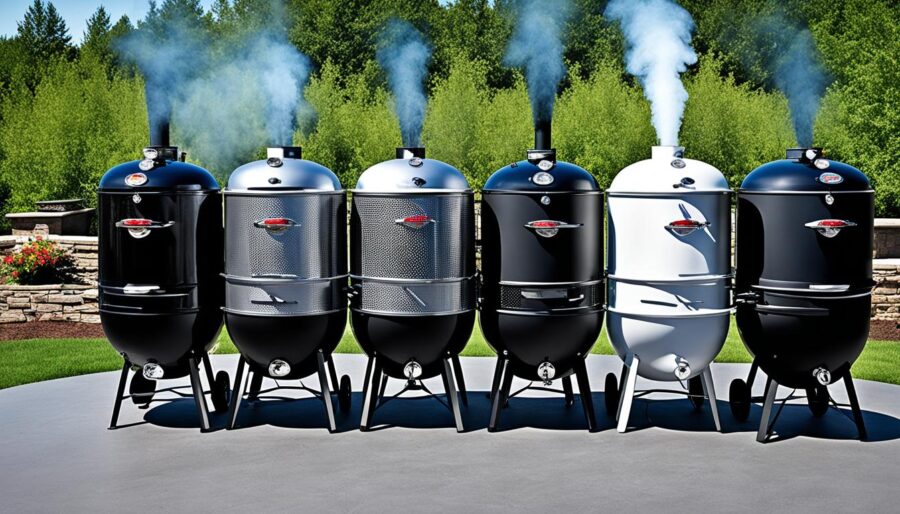 types of bbq smokers