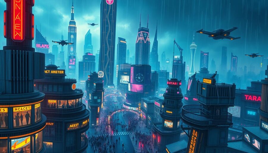 Blade Runner city