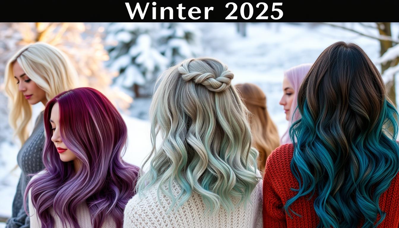 Top 10 hair color winter 2025