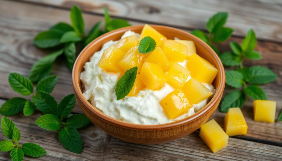 cottage cheese and pineapple