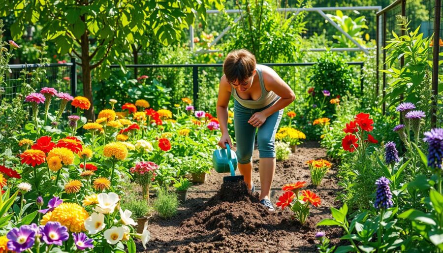 gardening calorie burn