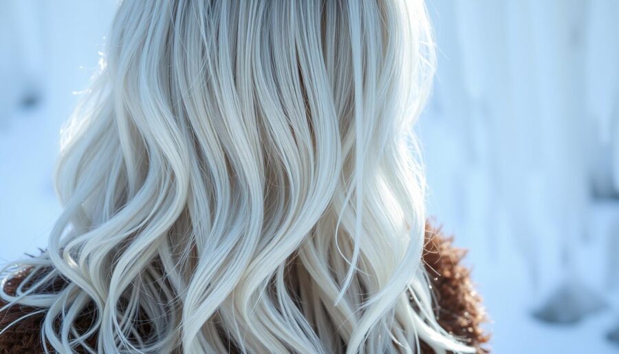 icy platinum blondes