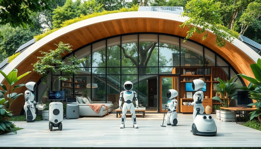 smart homes and robot assistants