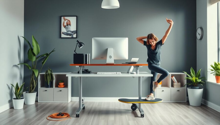 standing desk calorie burn